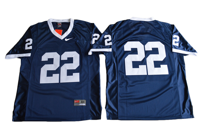 2017 Penn State Nittany Lions 22 College Football Jersey - Navy Blue